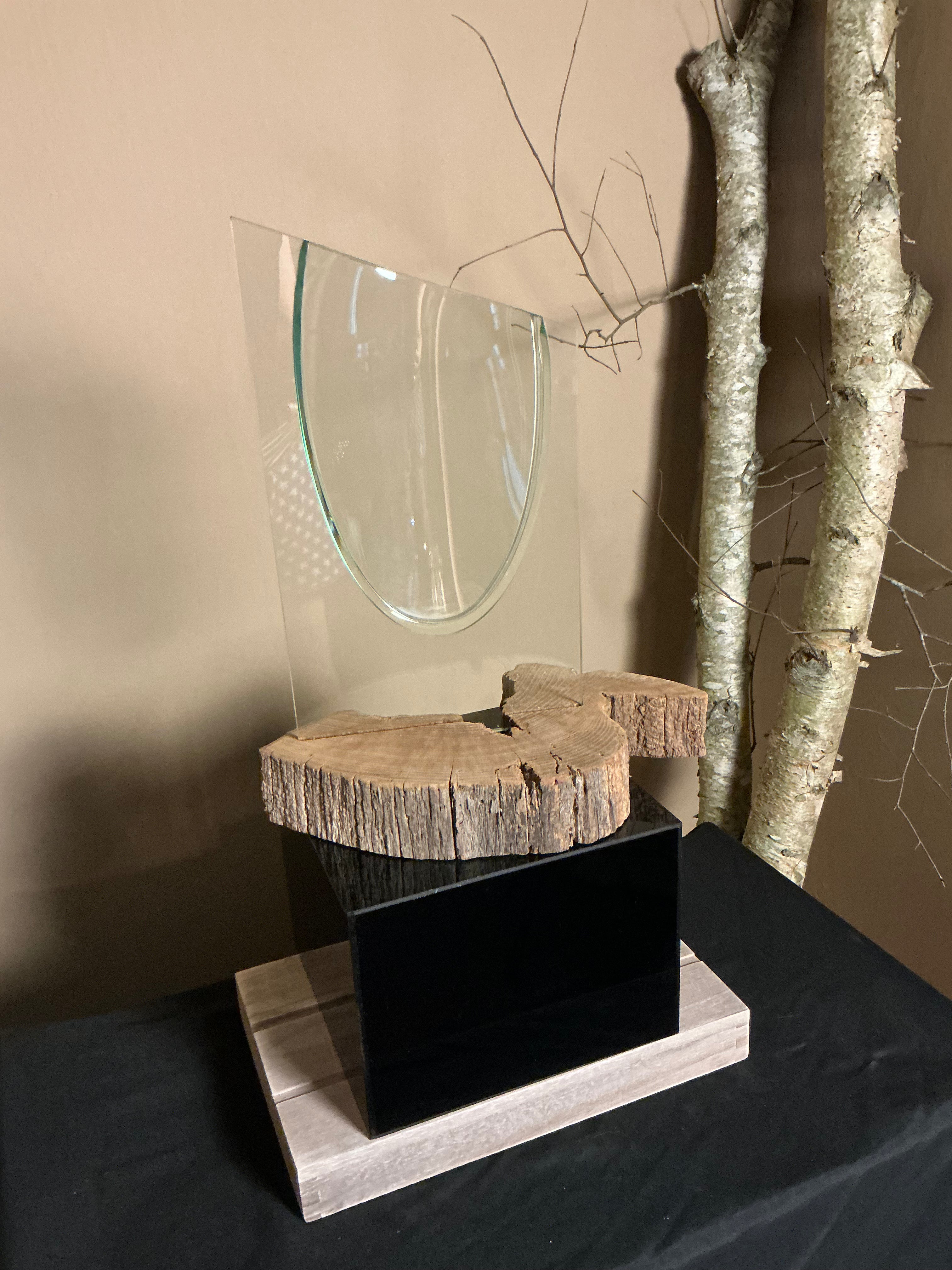 Modern artistic meets Woodland Container