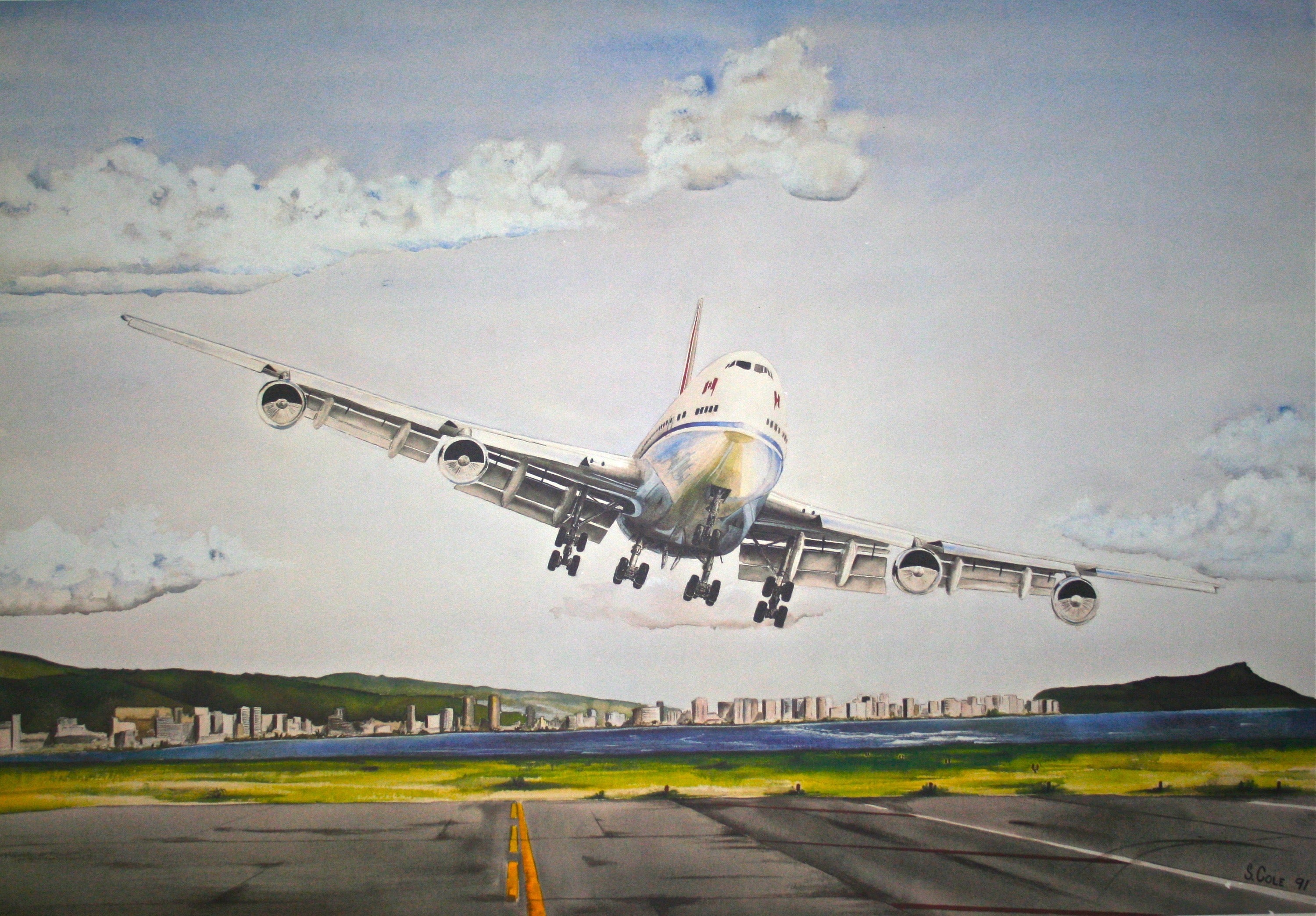 Limited Editon Print by Aviation artist Sam Cole