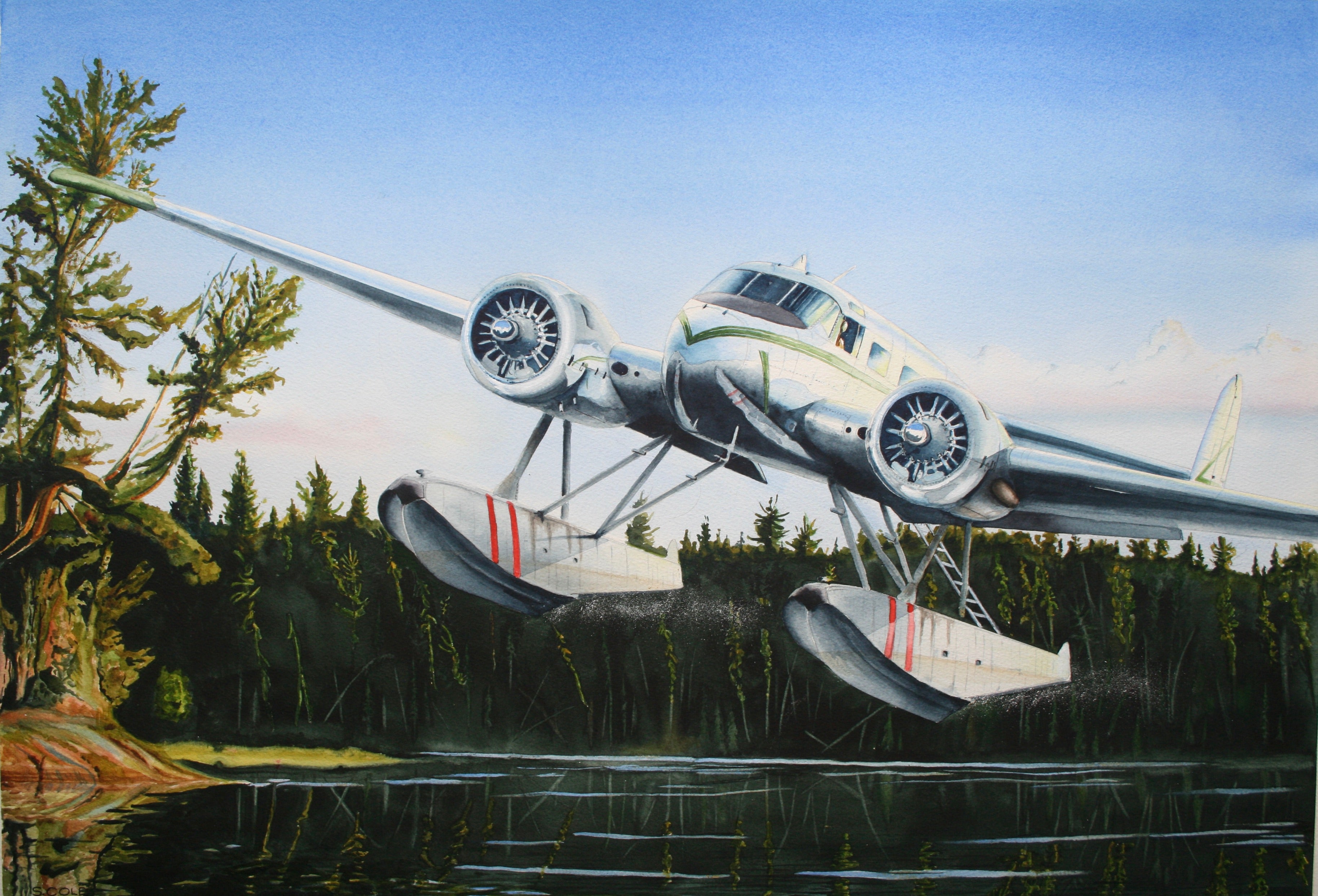 Limited Edition Print  "Homeward Bound"